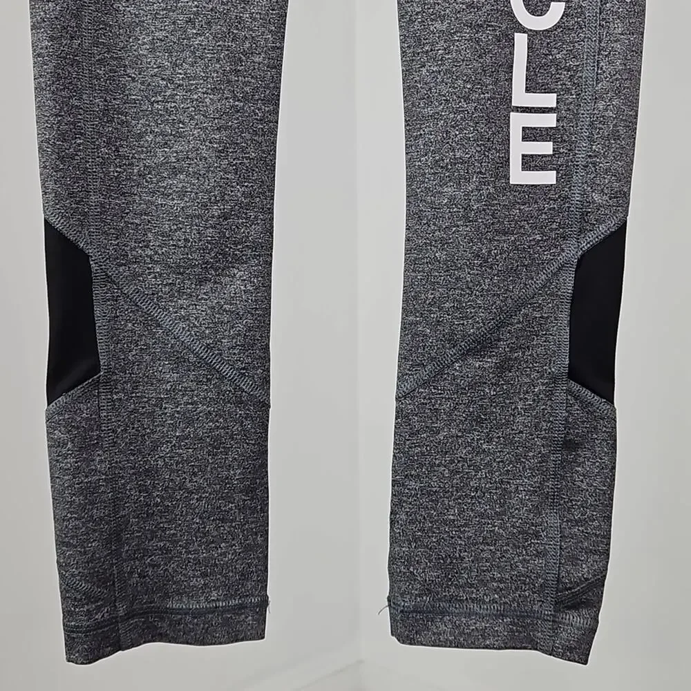 Lululemon‎ x SoulCycle Pace Rival Gray Cropped Leggings | Women's 2